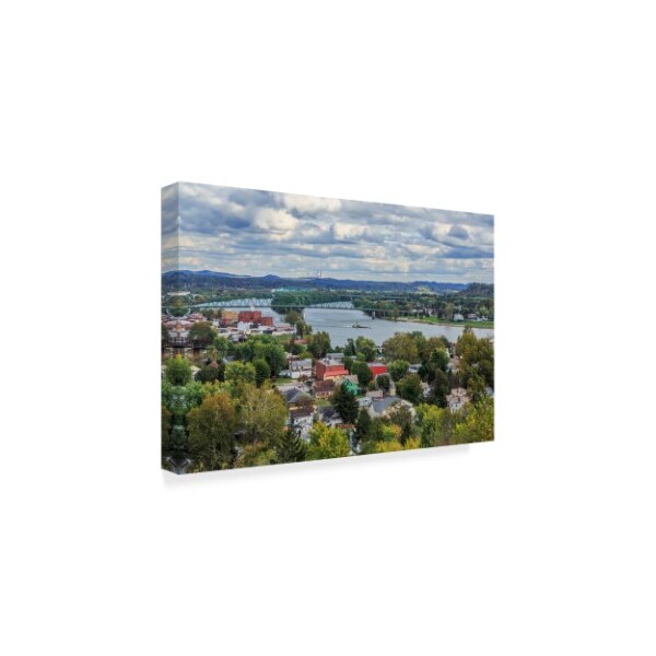 Galloimages Online 'Marietta Oh And Ohio River' Canvas Art,12x19